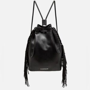 Victoria’s Secret Fringe Drawstring Backpack